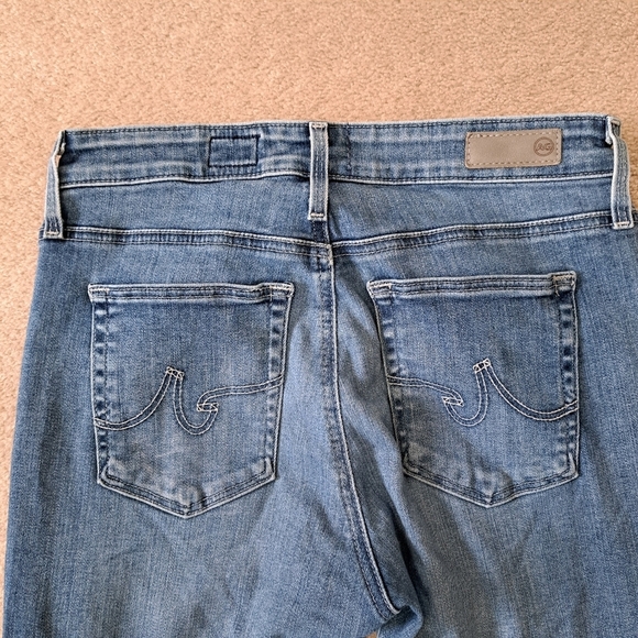 Adriano Goldschmied Jeans Womens 28 Blue Denim The Farrah Skinny Ankle High Rise - Picture 11 of 13